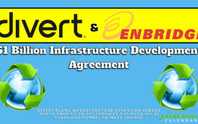 March 1st -$1 Billion Infrastructure Development Agreement With Enbridge Inc. Announced