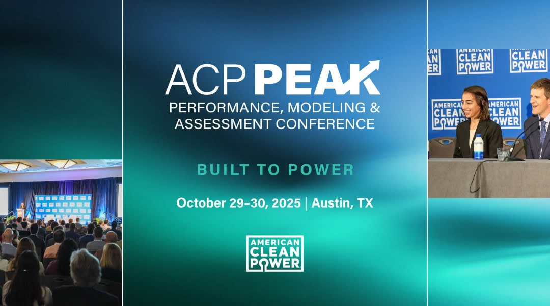 Register Now for the ACP PEAK: Performance, Modeling & Assessment Conference – October 29 – October 30, 2025 – Austin, TX