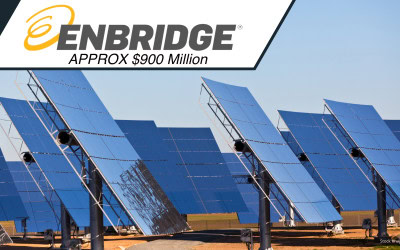 APPROX $900Million Project: Enbridge Announces 600-Megawatt Solar Project to Support Meta Platforms, Inc. Data Center Operations