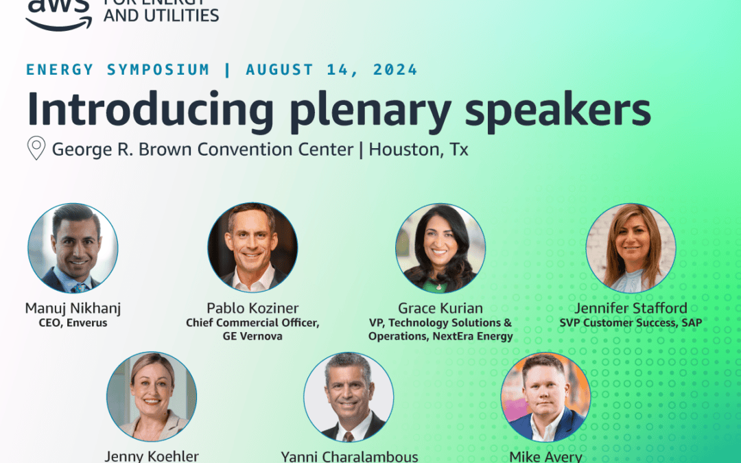 Register now for the 2024 AWS Energy Symposium August 14, 2024 – Houston