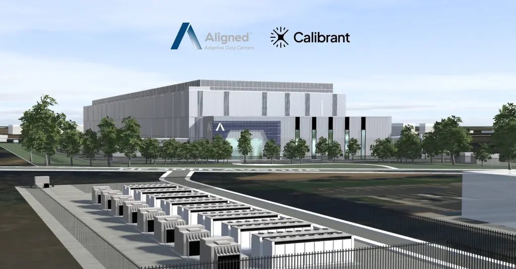 Aligned and Calibrant to Deploy First-of-its-Kind On-Site Battery Storage Project to Unlock Utility Power for Data Centers