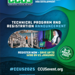 Register Now for CCUS 2025 Conference: Carbon Capture, Utilization and Storage Hosted by AAPG, SPE, SEG - 3 - 5 March 2025 - Houston, Tx