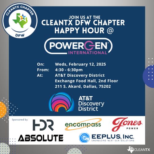 CleanTX DFW Chapter Happy Hour Feb 12, 2025 – Dallas