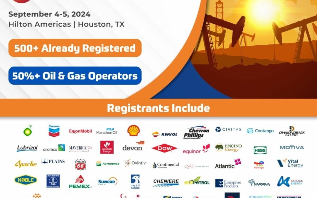 Register now for the 10th Annual Digitalization in Oil & Gas Conference by Energy Conference Network Sept 4 – Sept 5, 2024 – Houston