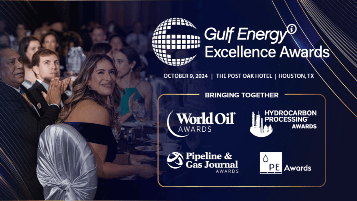 the Gulf Energy Information Excellence Awards October 9, 2024 – Houston