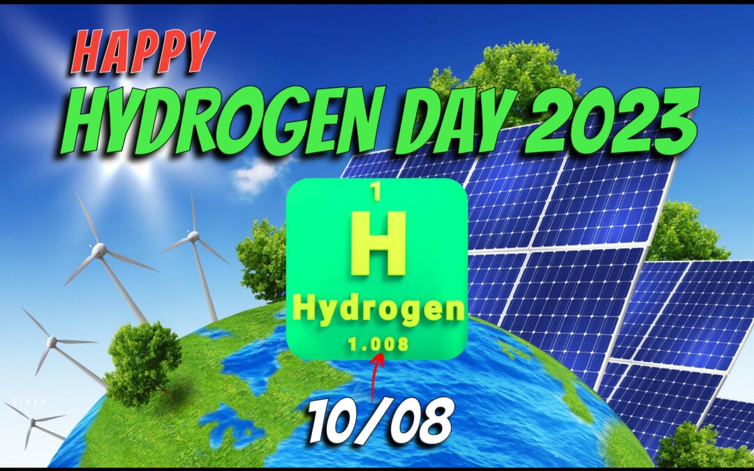 Happy Hydrogen Day October 8, 2023 – (from Atomic Weight of Hydrogen 1.008)