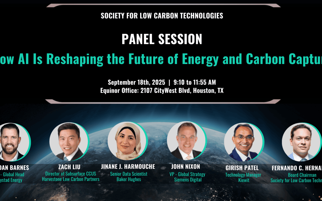 How AI Is Reshaping the Future of Energy and Carbon Capture Sept 18, 2025 – By Society for Low Carbon Technologies