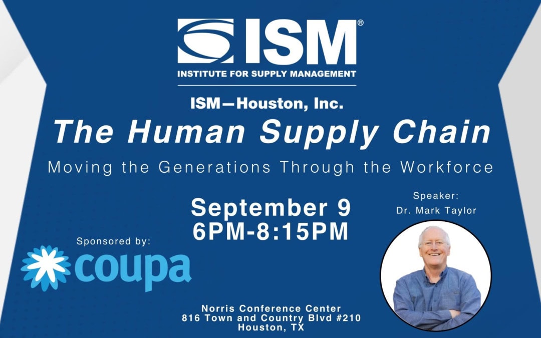 Register Now for the ISM Houston Monthly Meeting Sept 9, 2025 – Houston, TX