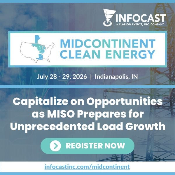 Register Now for the Infocast Midcontinent Energy Summit – Jul 28 – Jul 29, 2026 – Indianapolis, IN
