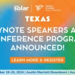 Intersolar & Energy Storage North America Texas Announces Keynote Speakers and Conference Program