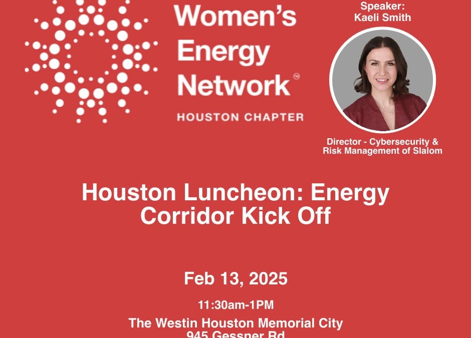 Register Now for the Women’s Energy Network Houston Luncheon February 13, 2025