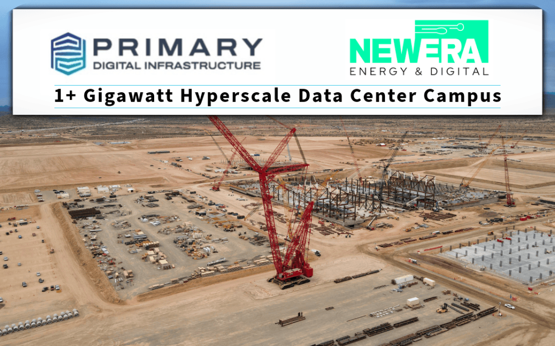 New Era Energy & Digital Partners with Primary Digital Infrastructure to Co-Develop Up to 1+ Gigawatt Hyperscale Data Center Campus in Texas