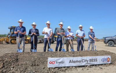 OCI ENERGY AND CPS ENERGY BREAK GROUND ON ALAMO CITY BATTERY ENERGY STORAGE PROJECT