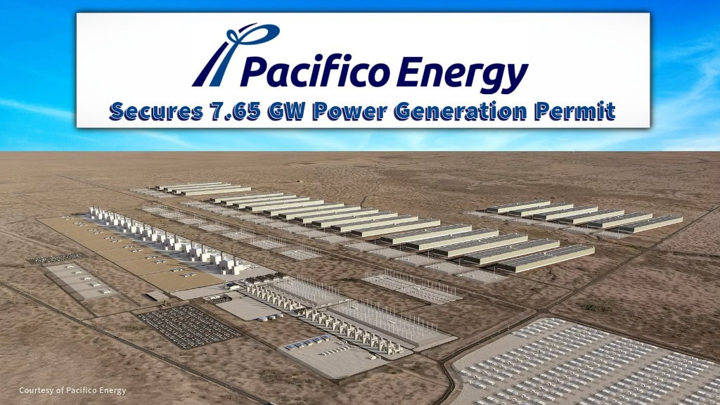 Pacifico Energy Secures 7.65 GW Power Generation Permit for GW Ranch Project Allstream