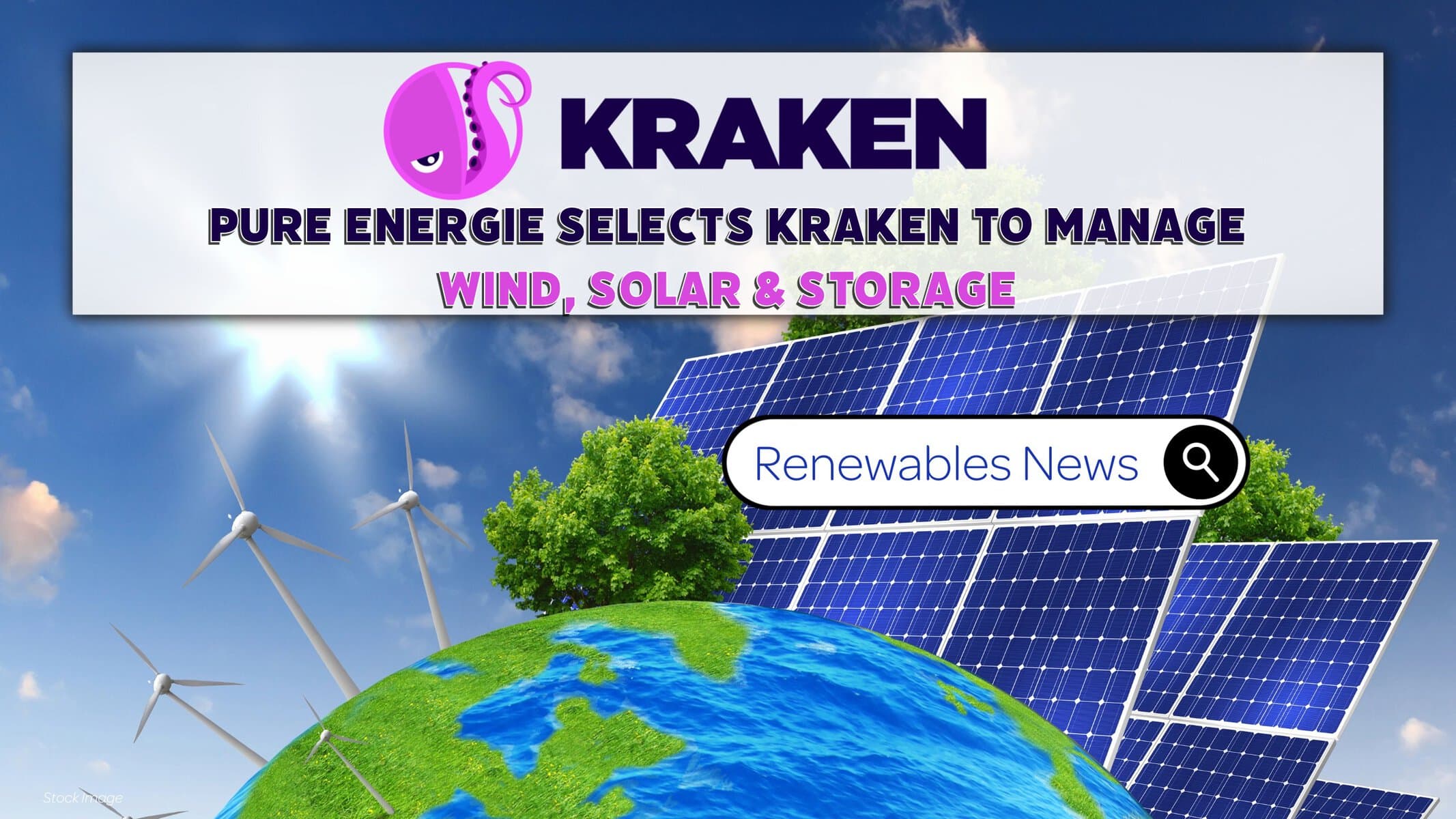 Pure Energie Selects Kraken to Manage Wind, Solar and Storage