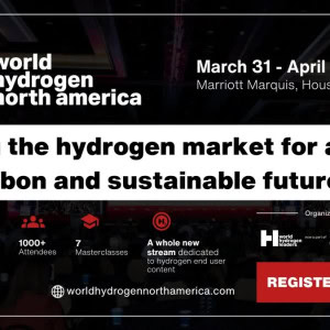 Register Now for the 2025 Conference World Hydrogen North America March 31 - April 2, 2025 - Houston, Tx