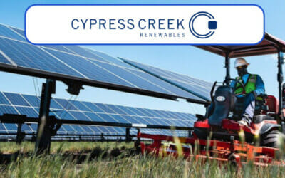 News in Renewables Jan 19: Cypress Creek Renewables O&M Announces Name Change to Cypress Creek Solutions