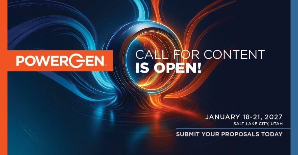 Save the date for POWERGEN 2027 taking place in Salt Lake City, Utah on Jan 18 – Jan 21, 2027