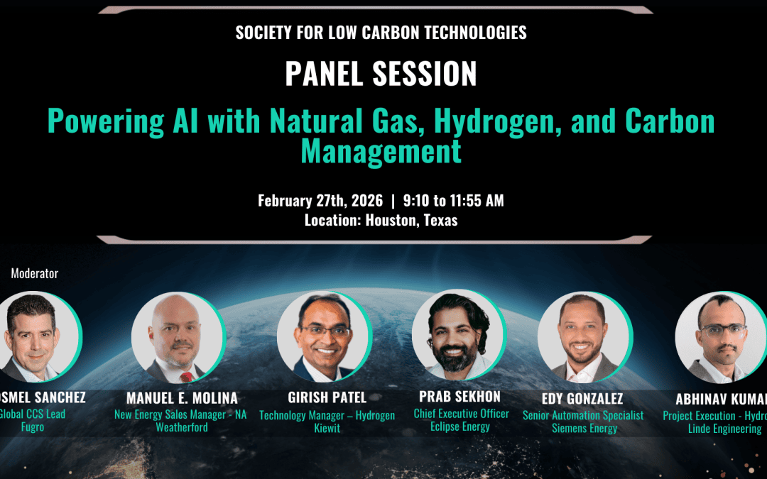 Register Now for the Society for Low Carbon Technologies 2026 Panel Session – February 27, 2026 – Houston, TX