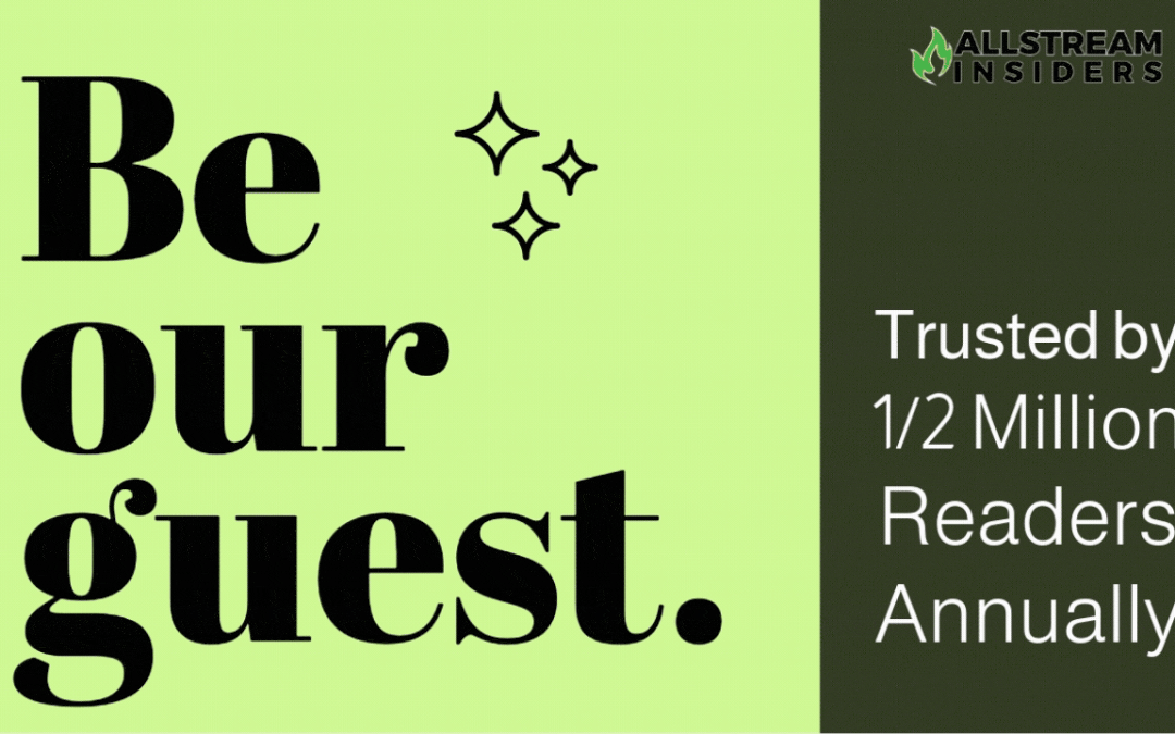 Unlock a FREE feature on AllstreamInsiders.com – 10 FREE Guest Posts Available
