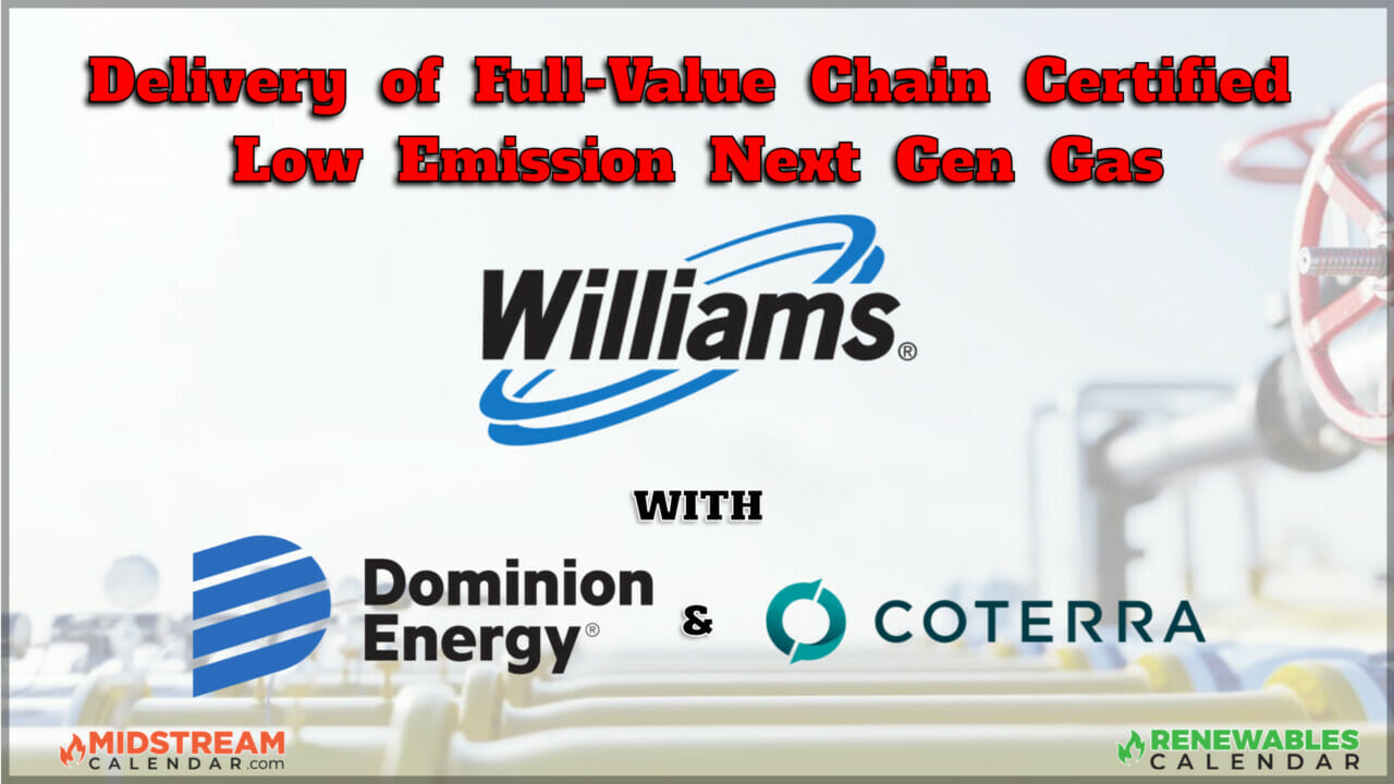 News in Clean Energy Williams Executes Agreements with Coterra and
